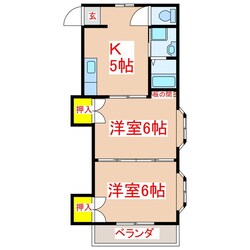 サクセス８９の物件間取画像